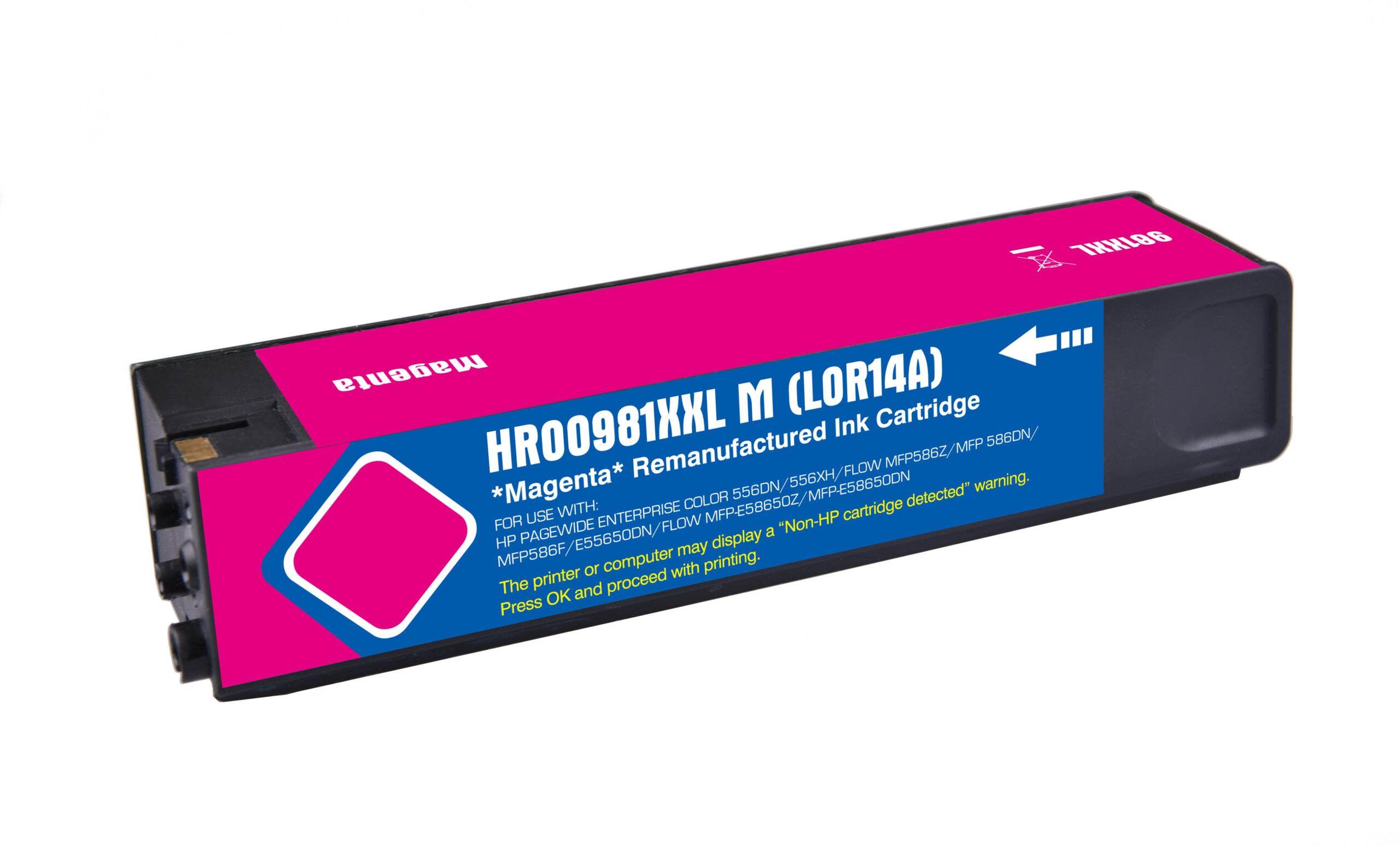Remanufactured HP G+G 981Y Extra Hi Cap Magenta Ink Ctg L0R14A HP 981Y