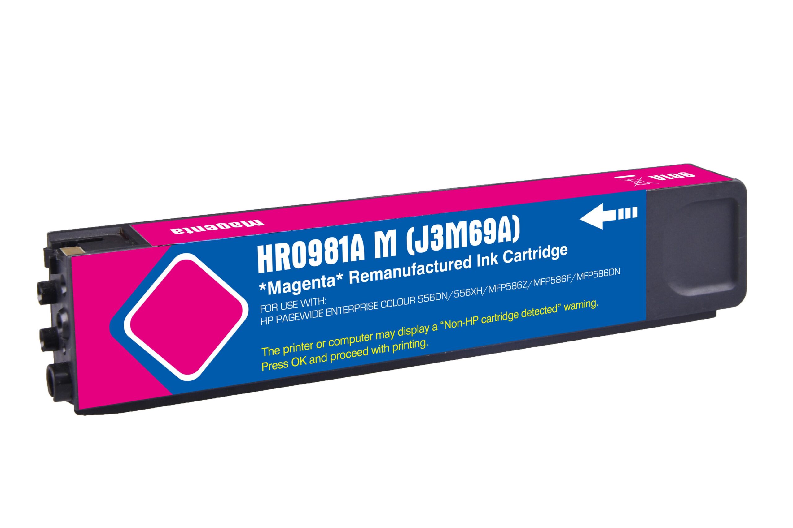 Remanufactured HP G+G 981A Magenta Ink Ctg J3M69A HP 981A