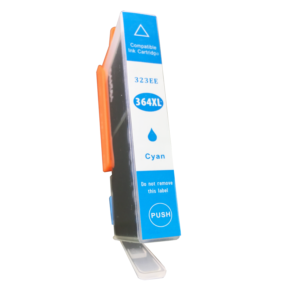 Compatible HP Photosmart D5460 High Yield Cyan Ink Ctg CB323 No 364XLC [364XL C(CB323EE)]