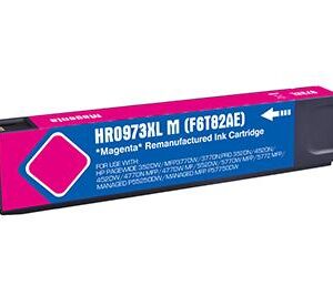 Remanufactured HP G+G PageWide Pro 452 Hi Cap Magenta Ink Ctg F6T82AE HP 973X 7000 Pages