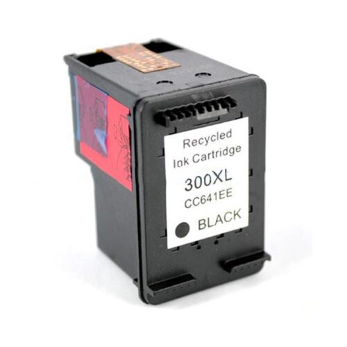 Remanufactured HP Deskjet D2530 CC641EE Black Inkjet Ctg No 300XL [R-HP300BXL(CC641EE)]