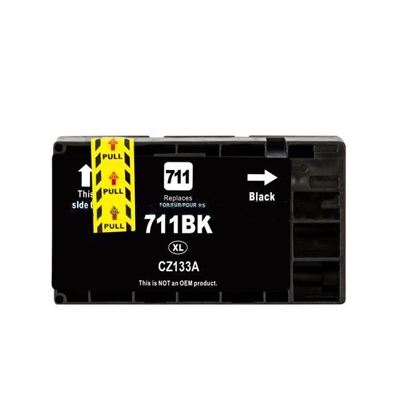 Compatible HP G+G CZ133A Hi Cap Black Ink Ctg No HP 711 80ml Ink 6600 Pages