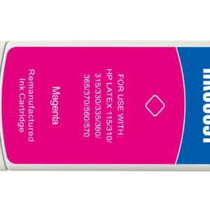 Remanufactured HP G+G 831 Magenta Latex Wide Format Ink Ctg CZ696A HP 831