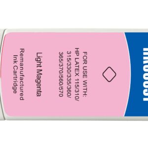 Remanufactured HP G+G 831 Light Magenta Latex Wide Format Ink Ctg CZ699A HP 831