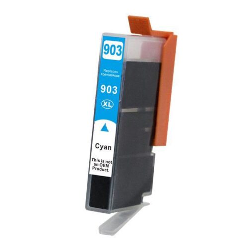 Remanufactured HP 903XL T6M03AE Hi Cap Cyan Ink Ctg 12ml Ink 825 Pages