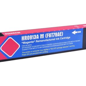 Remanufactured HP PageWide Pro 352 Magenta Ink Ctg F6T78AE HP 913A
