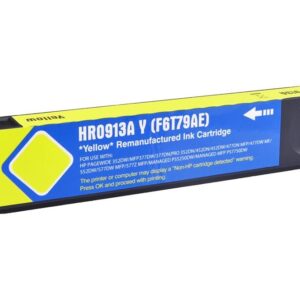 Remanufactured HP PageWide Pro 352 Yellow Ink Ctg F6T79AE HP 913A