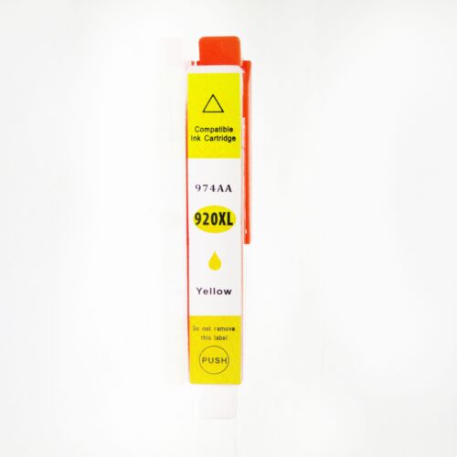 Compatible HP Officejet 6000 High Yield Yellow Ink Ctg CD974AE No 920XL [920XL Y(CD974AA)]