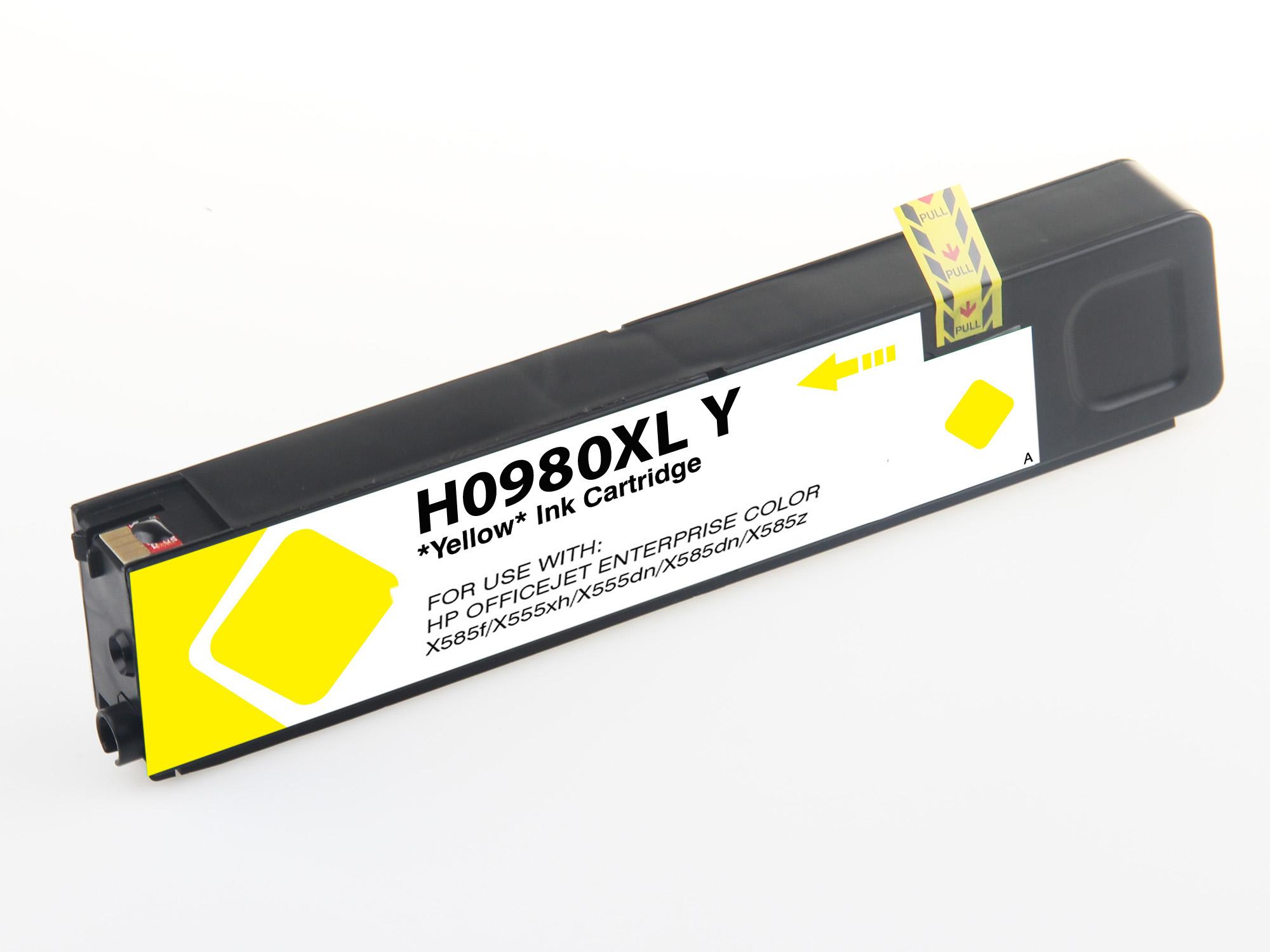 Compatible HP G+G D8J09A Yellow Ink Ctg No HP 980