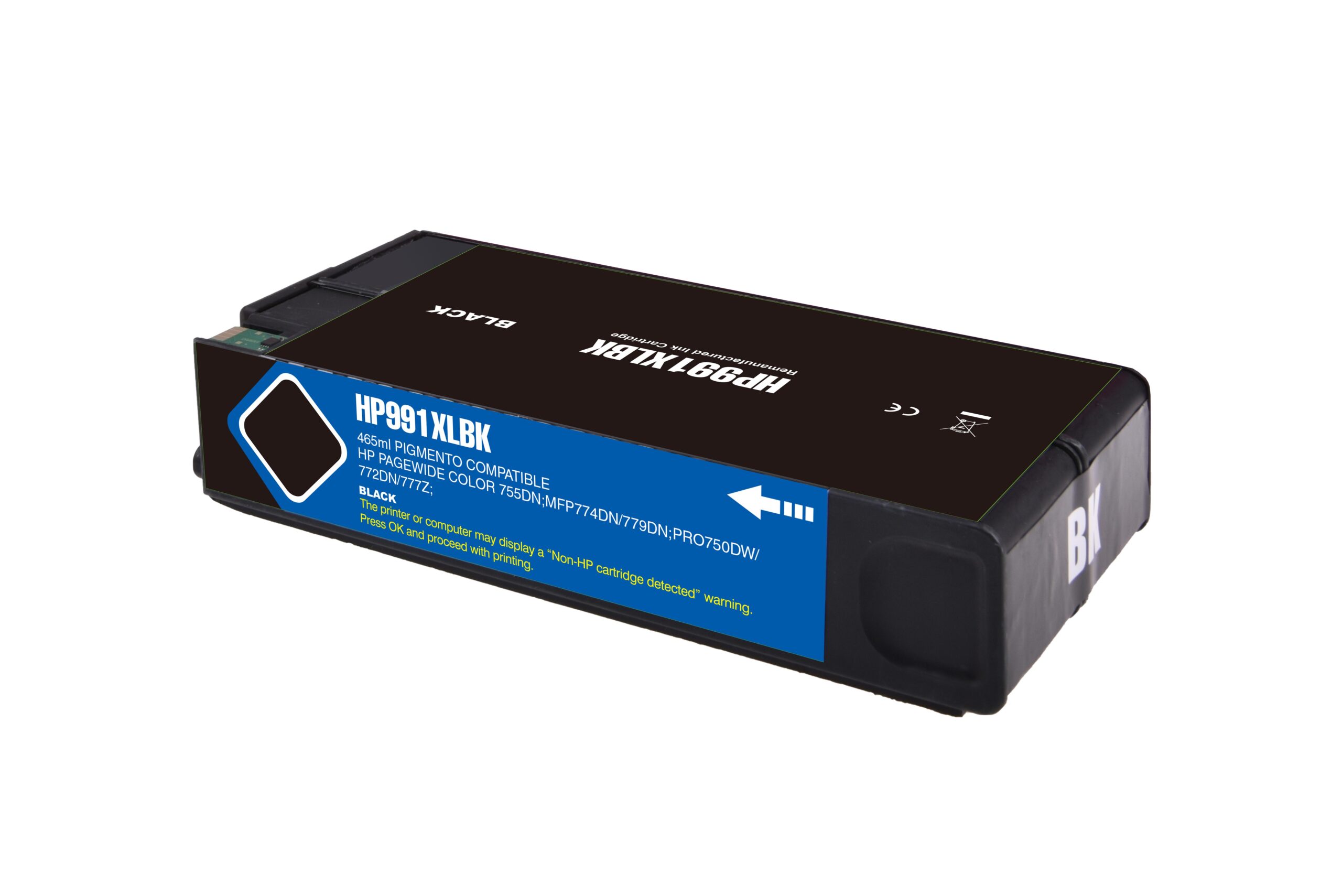 Remanufactured HP G+G 991X Hi Cap Black Ink Ctg M0K02AE HP 991X