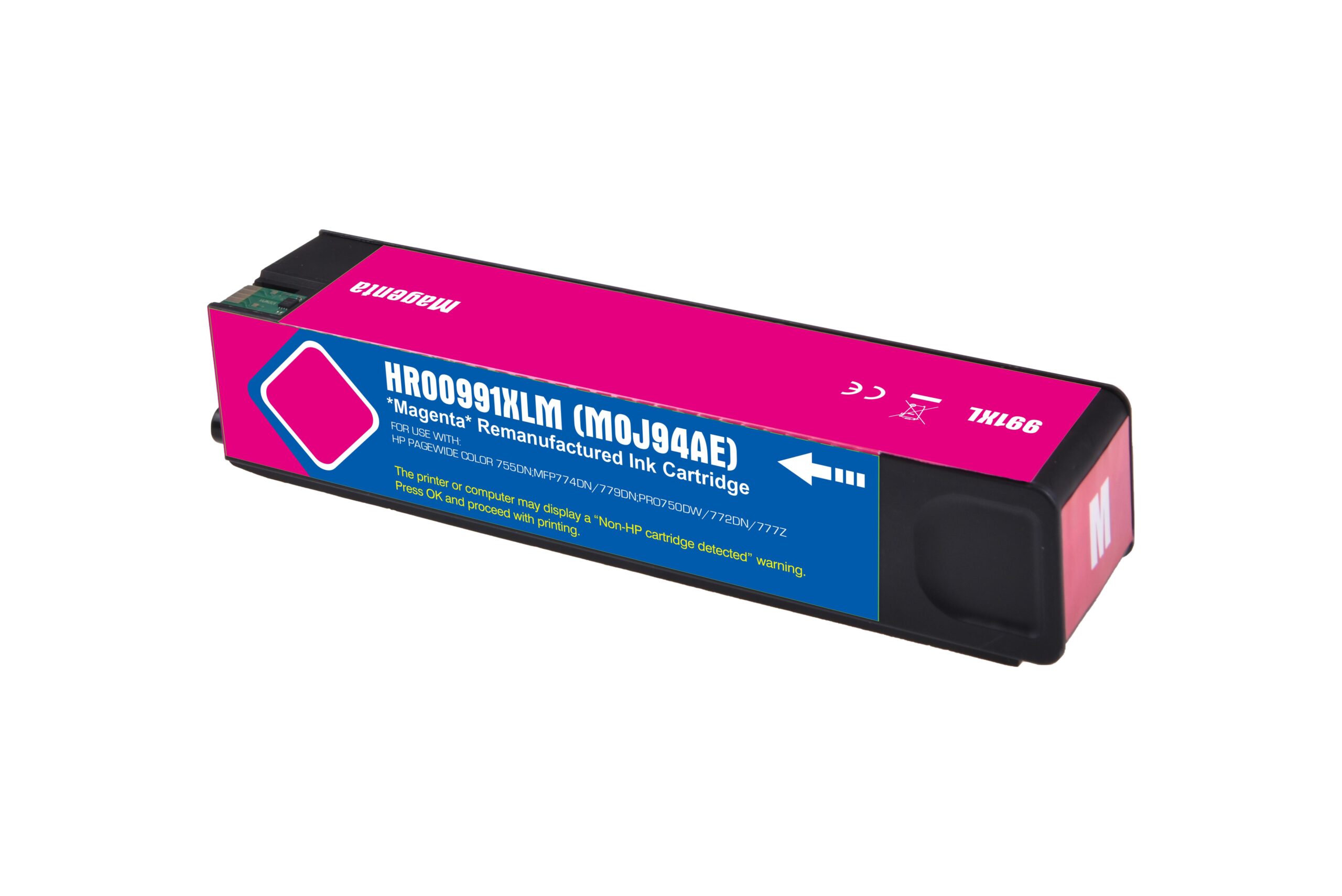 Remanufactured HP G+G 991X Hi Cap Magenta Ink Ctg M0J94AE HP 991X