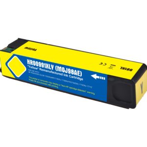 Remanufactured HP G+G 991X Hi Cap Yellow Ink Ctg M0J98AE HP 991X