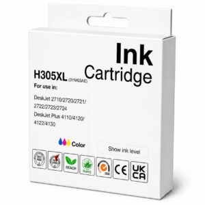 Remanufactured HP 3YM63AE Hi Cap Tri Colour Ink Ctg 305XL