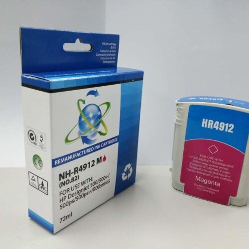 Compatible HP Designjet 500 Magenta Ink C4912A Ctg No 82