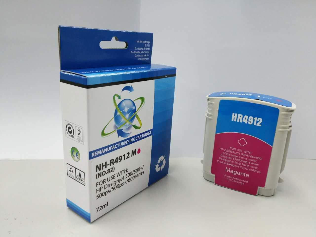 Compatible HP Designjet 500 Magenta Ink C4912A Ctg No 82