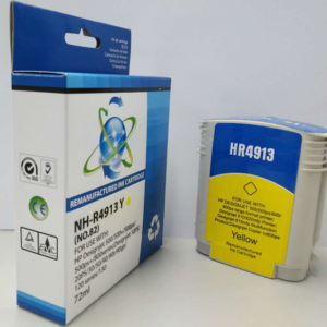 Compatible HP Designjet 500 Yellow Ink C4913A Ctg No 82
