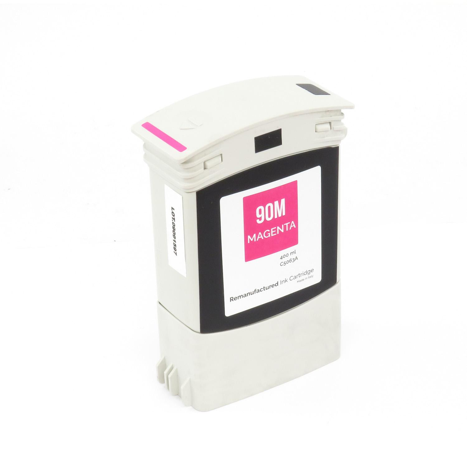 Remanufactured HP C5063A Hi Cap Magenta Ink Ctg HP 90
