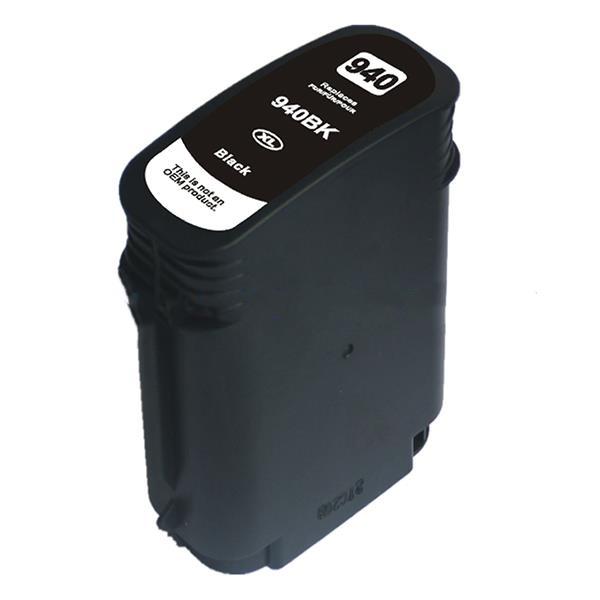 Remanufactured HP Officejet 8000 Black Ink C4906AE No 940XL [940XL BK(C4906AN)]