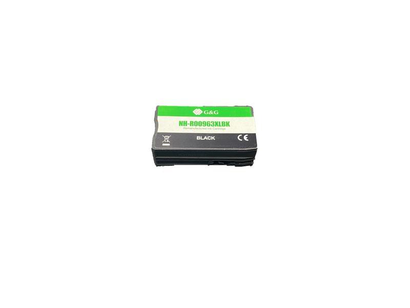 Remanufactured HP G+G 3JA30AE 963XL Black Ink Ctg - Ink Level Shown