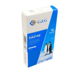 Remanufactured HP G+G 3JA27AE 963XL Cyan Ink Ctg - Ink Level Shown