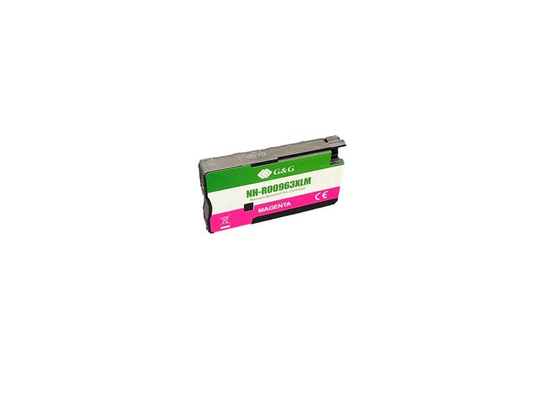 Remanufactured HP G+G 3JA28AE 963XL Magenta Ink Ctg - Ink Level Shown