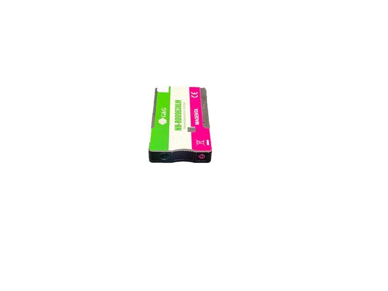 Remanufactured HP G+G 3JA28AE 963XL Magenta Ink Ctg - Ink Level Shown