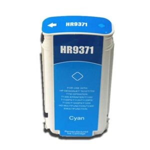 Remanufactured HP Designjet T610 C9371A High Yield Cyan Ink No 72