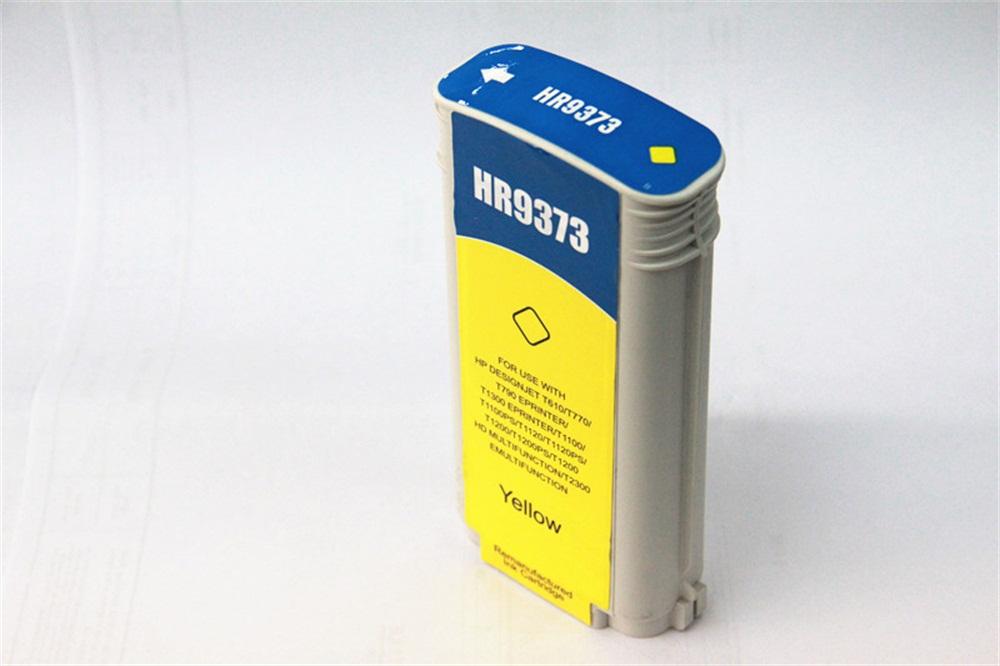 Remanufactured HP Designjet T610 C9373A High Yield Yellow Ink No 72