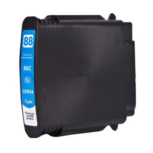 Remanufactured HP Deskjet K550 Cyan Ink Ctg C9391AE No 88XL [88XL C(C9391)]