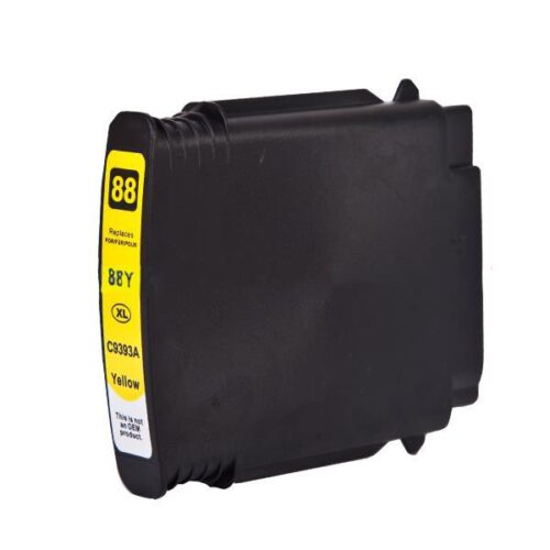 Remanufactured HP Deskjet K550 Yellow Ink Ctg C9393AE No 88XL [88XL Y(C9393)]
