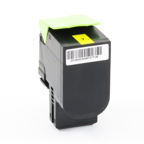 Remanufactured Lexmark CS417 Hi Cap Yellow Toner 71B0H40 71B2HY0