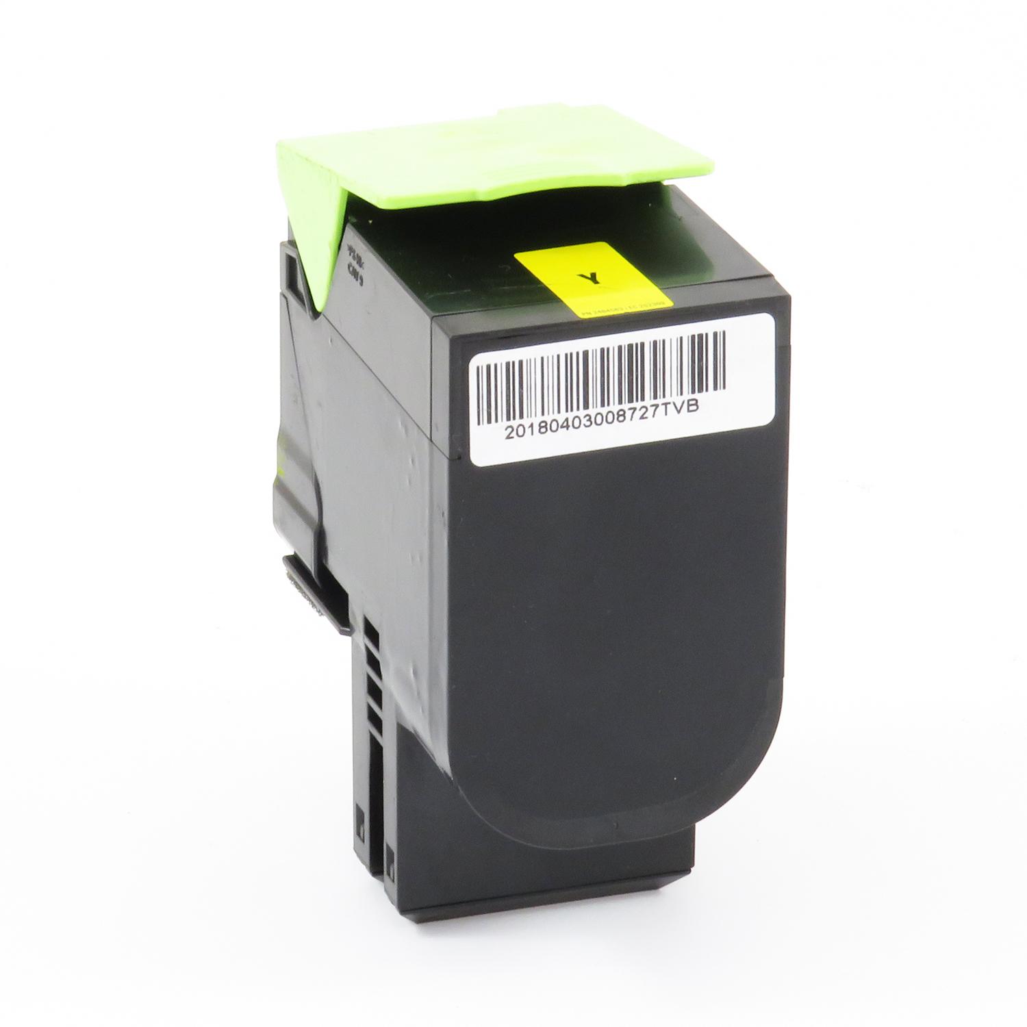 Remanufactured Lexmark CS417 Hi Cap Yellow Toner 71B0H40 71B2HY0