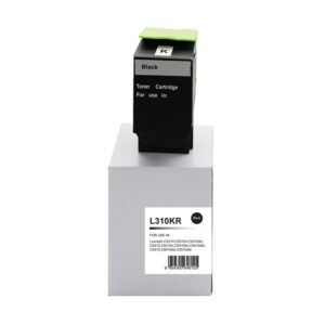 Remanufactured Lexmark CS310 Black Toner 70C2HK0 702HK also for 700H1