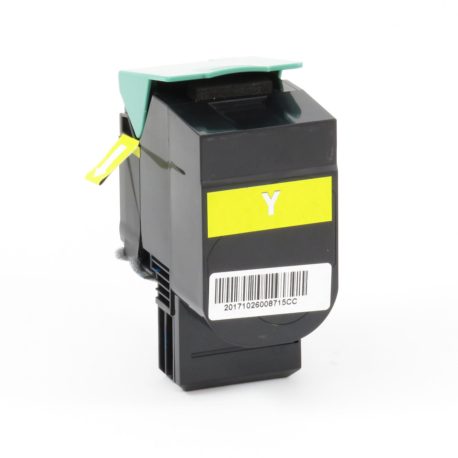 Remanufactured Lexmark CS510 Extra High Yield Yellow Toner 70C0X40 also for 700X4