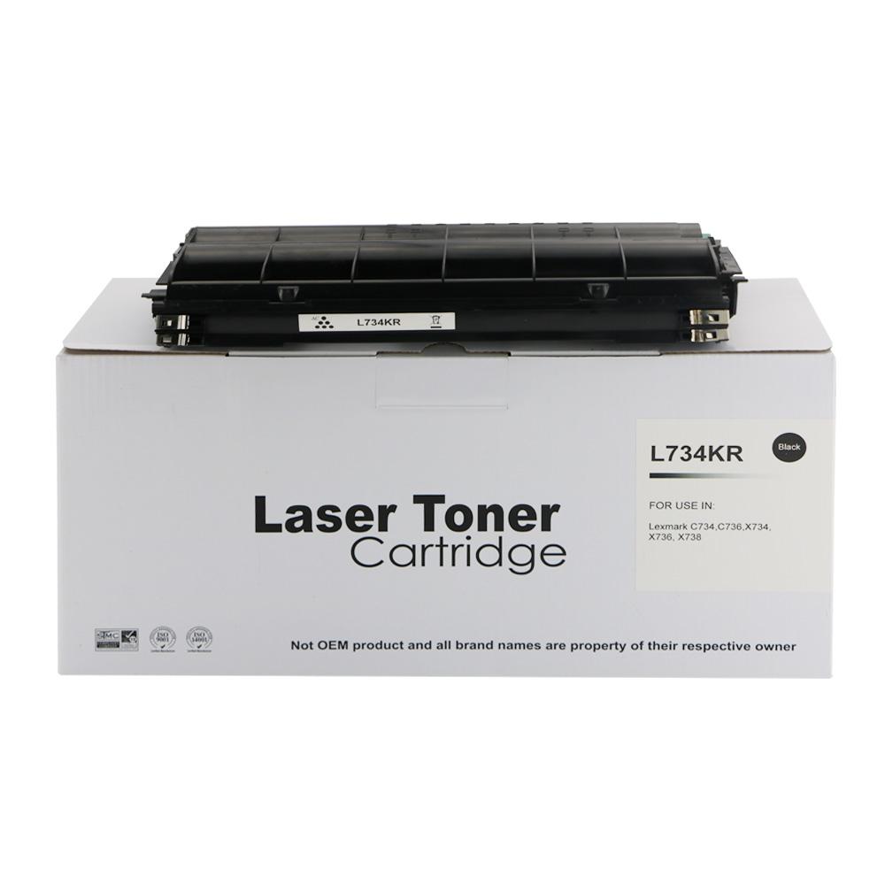 Remanufactured Lexmark C734 Black Toner C734A2KG