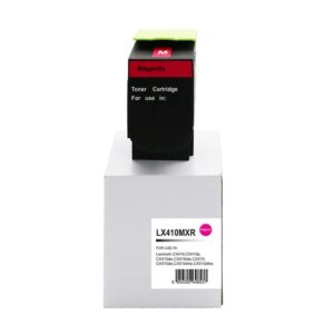 Remanufactured Lexmark CX410 High Yield Magenta Toner 80C2HM0 802HM