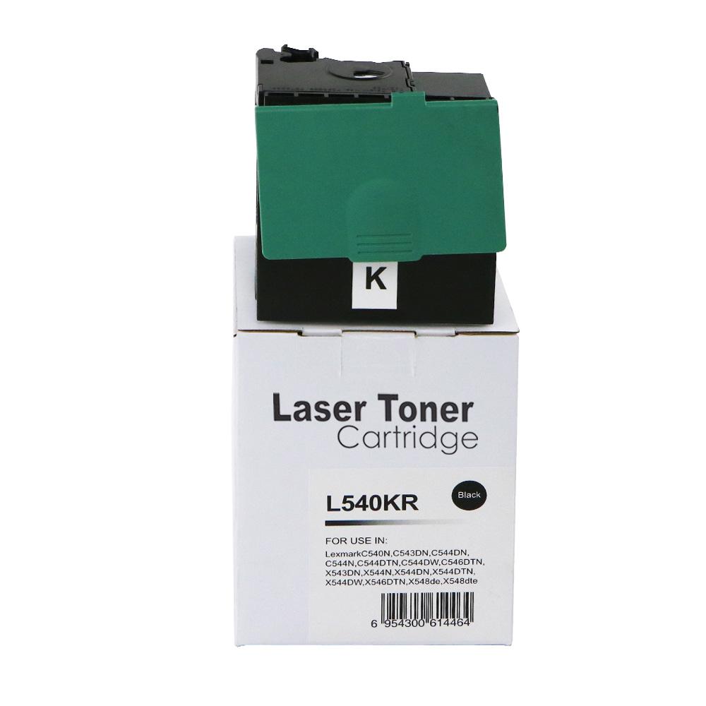 Remanufactured Lexmark C540 Black Toner C540H2KG