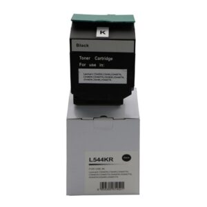 Remanufactured Lexmark C544 High Yield Black Toner C544XIKG C544X2KG
