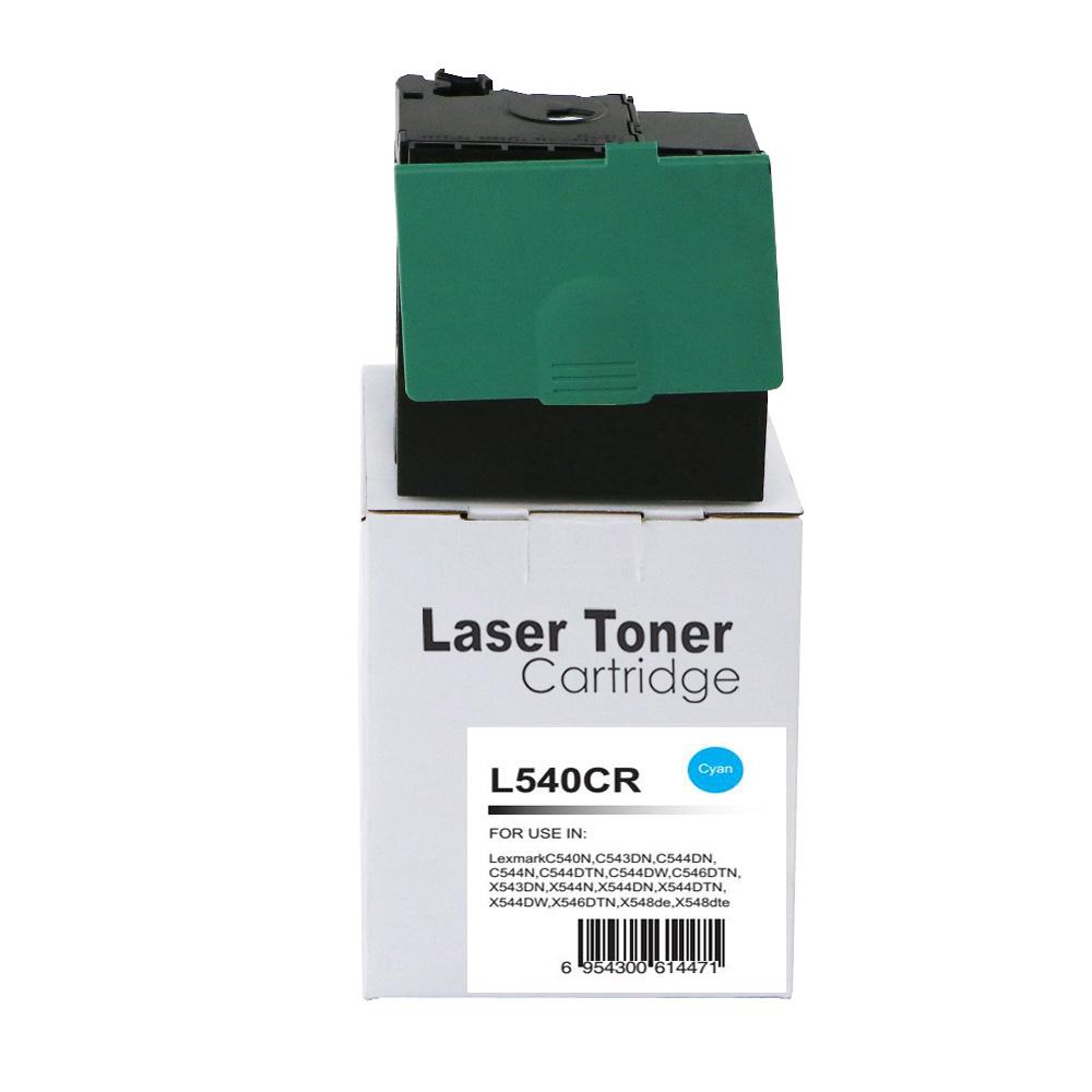 Remanufactured Lexmark C540 Cyan Toner C540H2CG