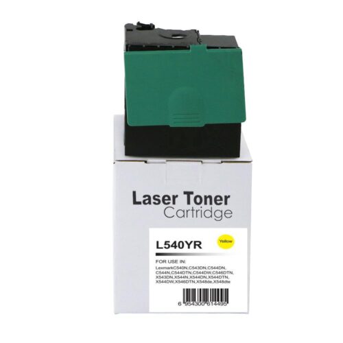 Remanufactured Lexmark C540 Yellow Toner C540H2YG