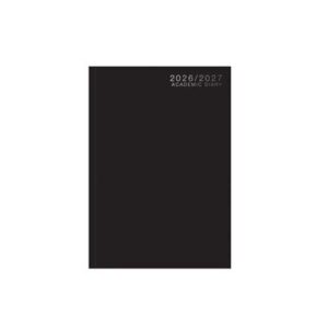 Academic Diary A4 WTV Casebound 26-27 Black