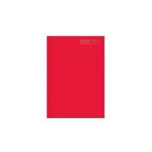 Academic Diary A4 WTV Casebound 26-27 Red