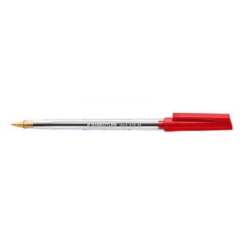 STAEDTLER 430 Medium Pen Red PK10