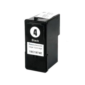 Remanufactured Lexmark X2690 Black Ink Ctg 18C2460BR also for 18C1974 No 4