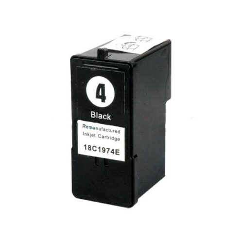 Remanufactured Lexmark X2690 Black Ink Ctg 18C2460BR also for 18C1974 No 4
