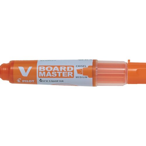 Pilot V-Board Master Whiteboard Marker Orange Medium - Chisel Tip (10)