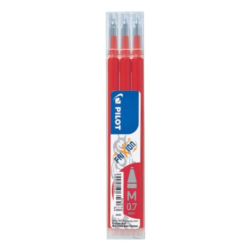 Pilot FriXion Ball Refills - Red - Medium Tip (3)