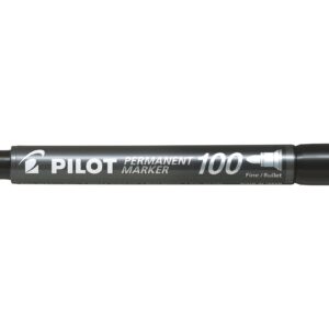 Pilot Permanent Marker 100 Value Pack Box 15+5 Black - Bullet Tip (20)