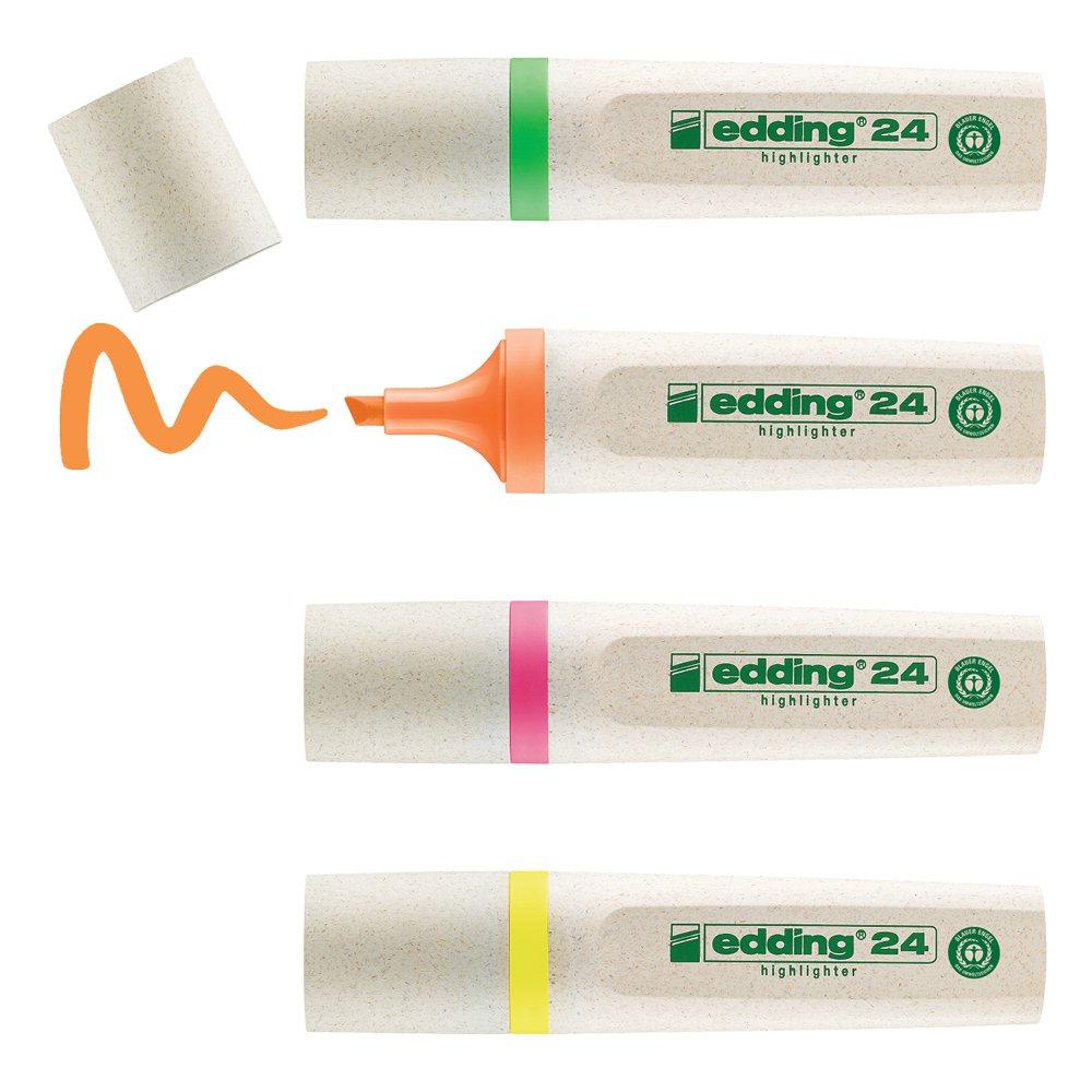 e-24/4 S EcoLine Highlighter Set (4)