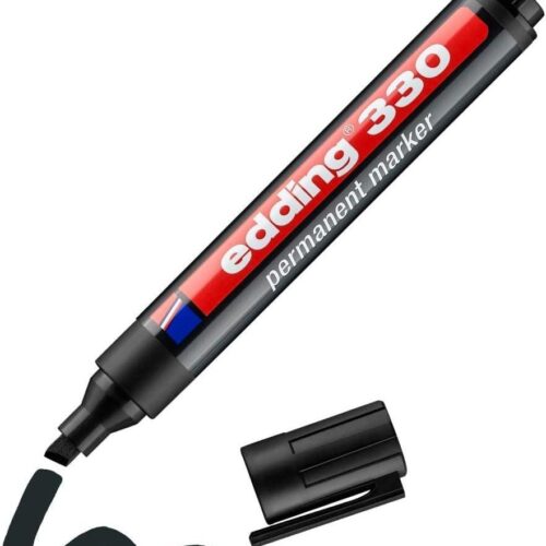 e-330 Permanent Marker A8 black (10)
